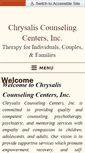 Mobile Screenshot of chrysaliscenters.com